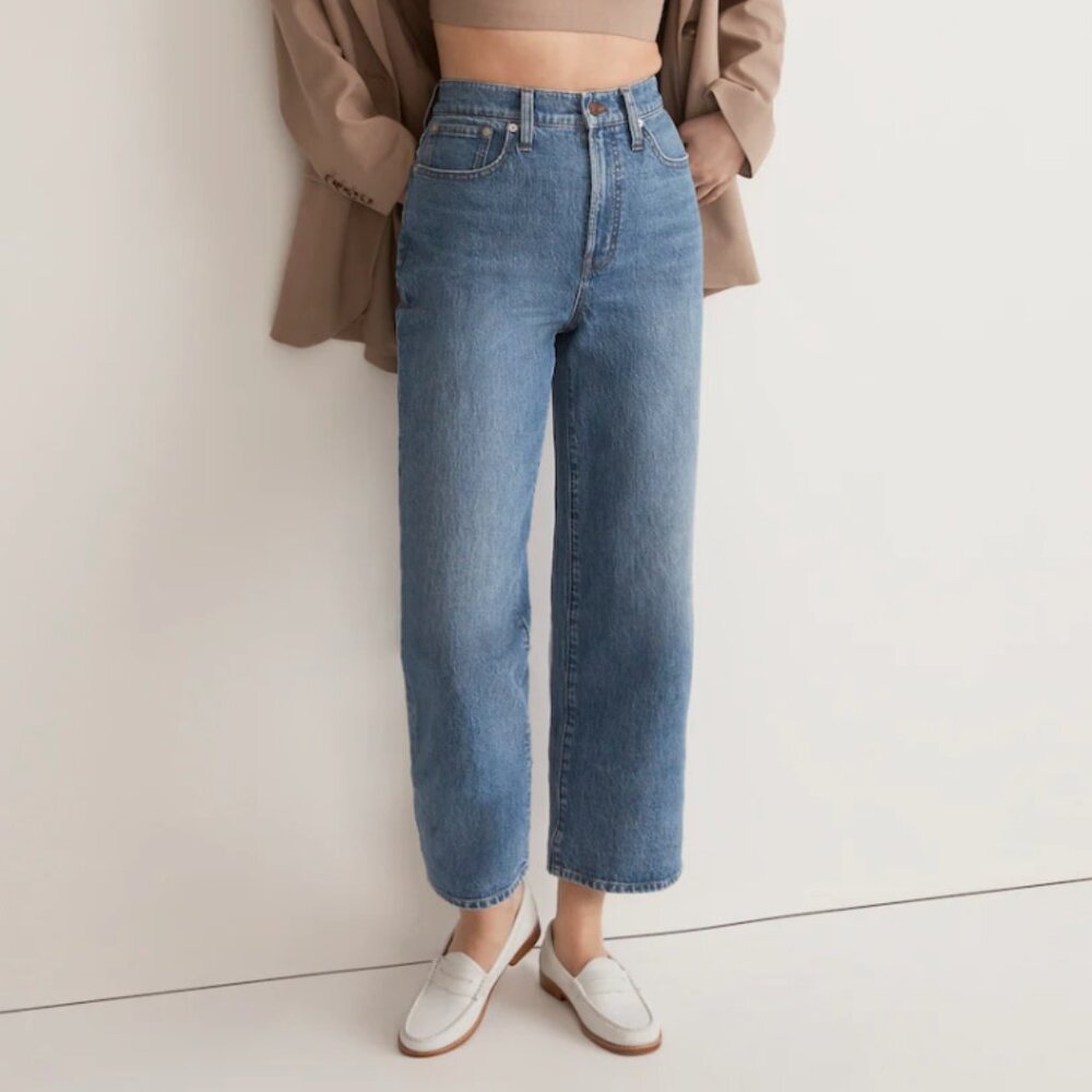Madewell The Perfect Vintage Wide-Leg Crop NWT - Size 29